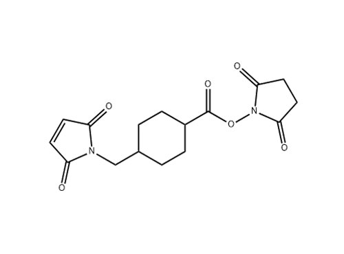 N-Succinimidyl 4-(N-maleimidomethyl)cyclohexane-1-carboxylate; SMCC