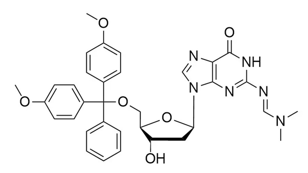5'-O-DMT-N2-dimethylformamidine-2'-deoxyguanosine