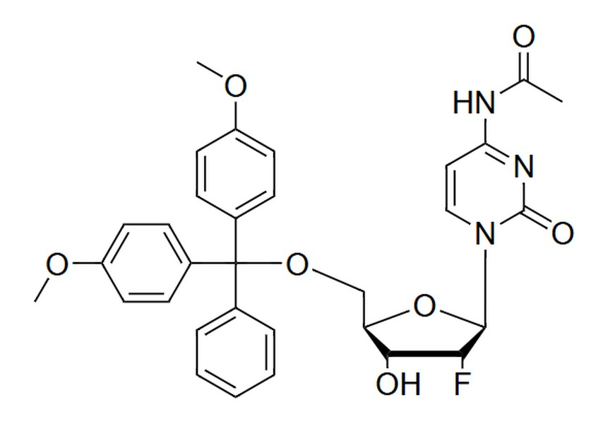 5'-O-DMT-N4-acetyl-2'-fluoro-2'-deoxycytidine
