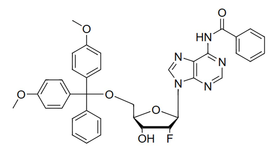 5'-O-DMT-N6-benzoyl-2'-fluoro-2'-deoxyadenosine