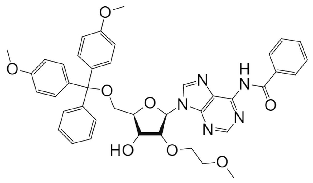 5'-O-DMT-2'-O-MOE-N6-benzoyl-adenosine