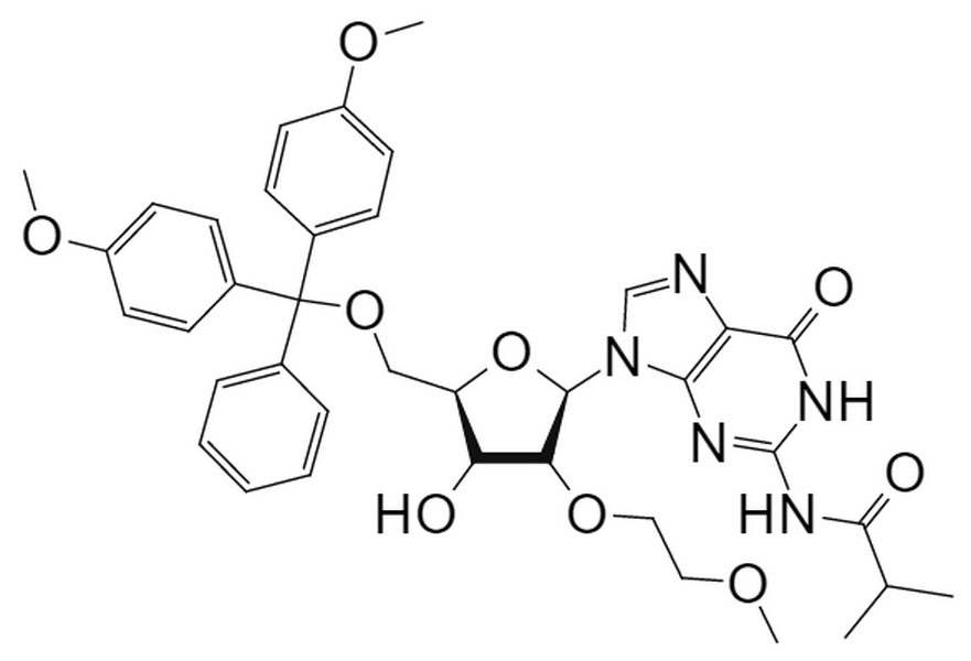 5'-O-DMT-2'-O-MOE-N2-isobutyryl-guanosine