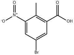 5-Bromo-2-methyl-3-nitrobenzoic acid